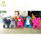 Hansel happy ride toy animal scooter ride hot in shopping mall kids coin operated game machine walking animal toy supplier