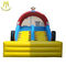 Hansel stock inflatable amusement park kids jumping castle with slide supplier supplier