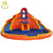 Hansel popular outdoor commercial bouncy castles water slide with pool fr wholesale supplier