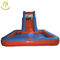 Hansel cheap amusement bouncy castle inflatable slide with pool for kids game center supplier