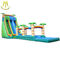 Hansel pvc material inflatable slide and slide type for children in outdoor water park playground supplier