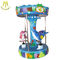 Hansel  amusement park ride small kids carousel coin operated ride toys supplier