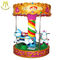 Hansel   china amusement rides large musical swing carousel mini carousel horse for sale supplier