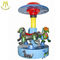 Hansel   fiberglass carousel horse game machine carousel amusement park ride supplier