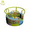 Hansel high quality children mini carousel electric indoor soft play equipment indoor playground supplier
