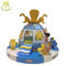 Hansel children soft game indoor wooden playhouse indoor playhouse with slide supplier