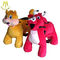 Hansel   wholesale plush animal fun ride 4 wheels for sales motorized horse toy for adults supplier