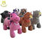 Hansel horse walking children ride on racing coin operating happy ride on animal supplier