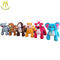 Hansel children electric ride on plush motorized animals for shopping mall supplier