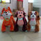 Hansel 2018  latest designs family entertainment battery dog zoo animal scooters in mall supplier