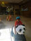 Hansel  happy rides on animal motorized plush riding animals with steel frame supplier