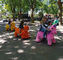 Hansel children fun birthday party games plush toy kid rides on animals supplier