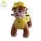 Hansel wholesale battery powered animal toy plush electrical animal dog scooter supplier