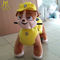 Hansel high quality plush animal electric scooter riding toys 4 wheels supplier