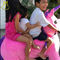 Hansel walking battery amusement ride on electric plush animals rides supplier