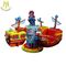 Hansel kids entertainment electronic game machine fiberglass carousel rides supplier