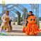 Hansel amusement plush kid riding octopus toy motorized animal toy rides supplier