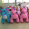 Hansel coin operated toys four wheels electric bike plush animals in mall supplier