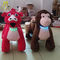 Hansel   fast profits coin operated stuffed animal monkey plush electrical animal toy car supplier