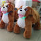 Hansel plush rideable animal toy  animales montables electricos with battery for shopping mall supplier