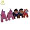 Hansel plush electric kid riding horse moving ride on animals in shopping mall supplier