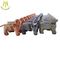 Hansel shopping mall battery operated plush toys stuffed animals on wheels supplier
