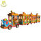 Hansel shopping mall electric amusement park trackless train rides for family supplier