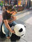 Hansel coin operated animal joy rides happy rides on animals electric motorized walking animal rides supplier