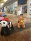 Hansel hot shopping mall kids and adult safari animal motorized ride plush motorized riding animals supplier