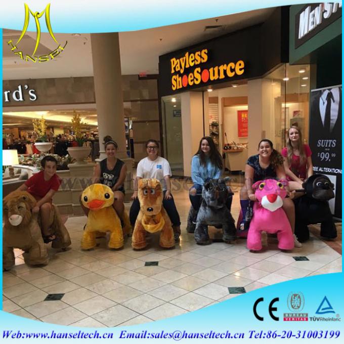 Hansel electrical toy animal riding ride coin operated gaming machines