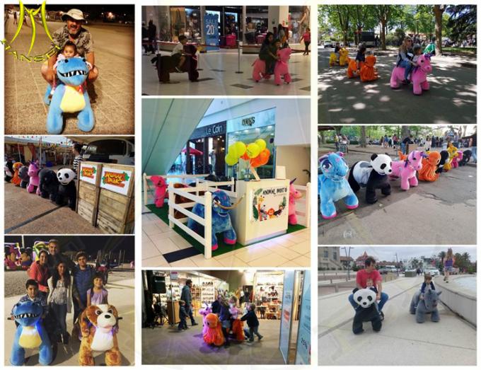 Hansel mall animal riders electric ride on animals small fun rides for kids