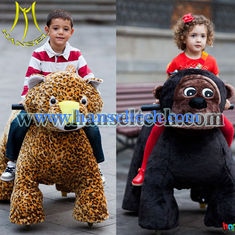 China Hansel Guangzhou popular kids entertainment rides toy riding plush animal rides supplier