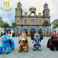 China Hansel battery ride zoo animal rides motorized animal rides animal scooters for mall supplier