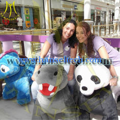 China Hansel stuffed animals / ride on toy animal walking toys plush animals motorized scooters supplier