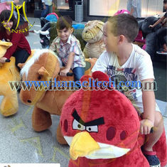 China Hansel popular animal ride machine on wheel animal rides for little kids supplier