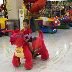 China Hansel amusement park animal kiddie rides plush animal in shopping center supplier