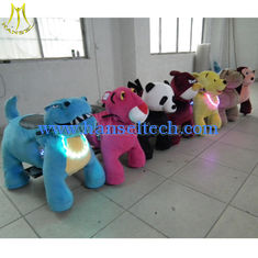 China Hansel Coin Operated Childrens Rides Car Happy Rider Toys On Wheel Aniaml Rides supplier