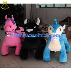 China Hansel 2016 high quality Green Dinosaur Animal Ride Plush Animal Electric Scooter Electric Walking Animal supplier