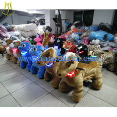 China Hansel Best selling coin operated kids animal rides with rechargeable battery in mall supplier