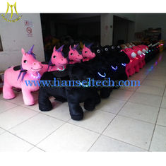 China Hansel Best selling cheap mini amusement park animal rides with chargeable battery for sale supplier