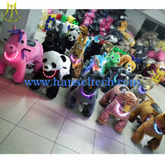 China Hansel Cheap Amusement Park Kids Ride Electric Animal Motorcycle Walking Rides supplier
