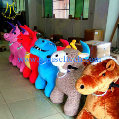 China Hansel stuffed toys on wheels moterized animal motorized animals for sale supplier