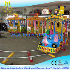 China Hansel kids electric amusement train rides kiddie amusement rides train supplier