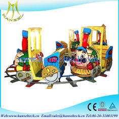 China Hansel theme park equipment for sale electric amusement kids train electric train rides supplier