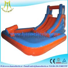 China Hansel high quality PVC material commercila inflatable bouncer slide inflatable play area for children supplier