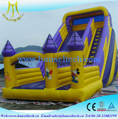 China Hansel top selling china outdoor use inflatable bouncer slide soft play equipment supplier