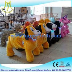 China Hansel popular battery kids park games products	family entertainment center equipment walkin electrical animal toy car supplier