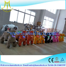 China Hansel sale well battery coin electric swings kiddy amusement party moving outdoor ride on animals in shopping mall supplier