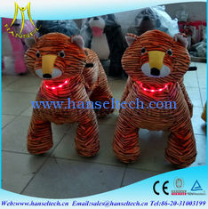 China Hansel coin operated kiddie ride dog kiddie rides  equipment entertainment centers 4 wheel zippy scooter for kids supplier