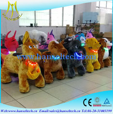 China Hansel names of indoor games coin's games playing items for kids coin operated  ride on animal toy animal riding supplier